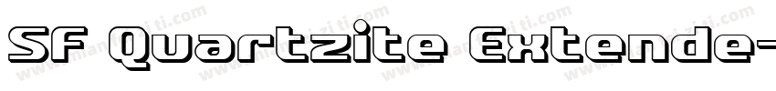 SF Quartzite Extende字体转换